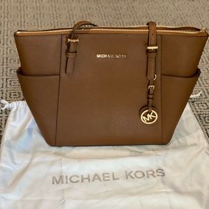 Michael Kors large Charlotte zip tote